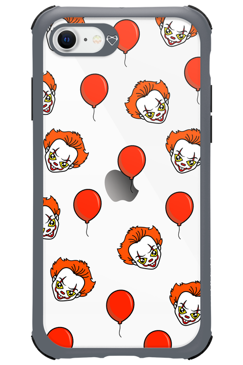 Mystery Clown (Transparent) - Apple iPhone SE 2020