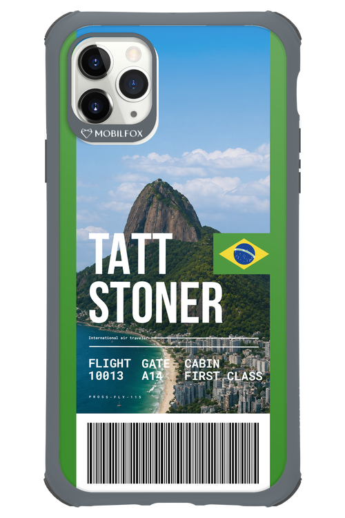 TATT STONER (fly ticket) 2.0 - Apple iPhone 11 Pro Max