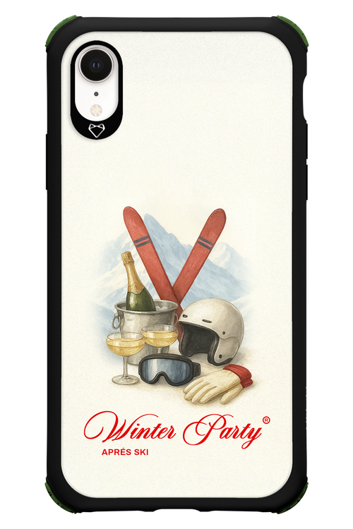Winter Ski Party - Apple iPhone XR