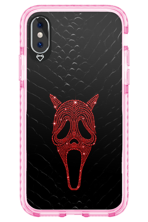 Devil Glitter Ghost - Apple iPhone XS