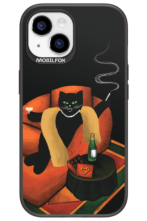 Black Cat - Apple iPhone 15