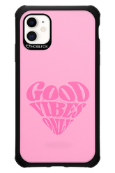 Good Vibes Heart - Apple iPhone 11