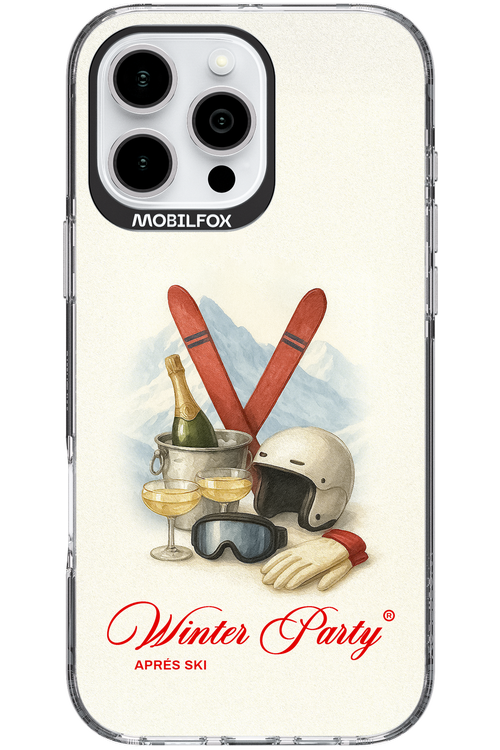 Winter Ski Party - Apple iPhone 16 Pro Max