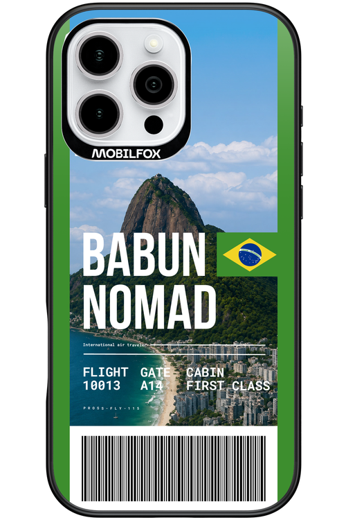 BABUN NOMAD (fly ticket) 2.0 - Apple iPhone 16 Pro Max