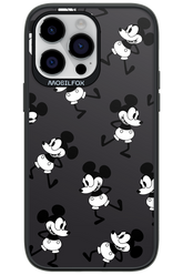 Iconic Mouse (antracite pattern) - Apple iPhone 14 Pro Max