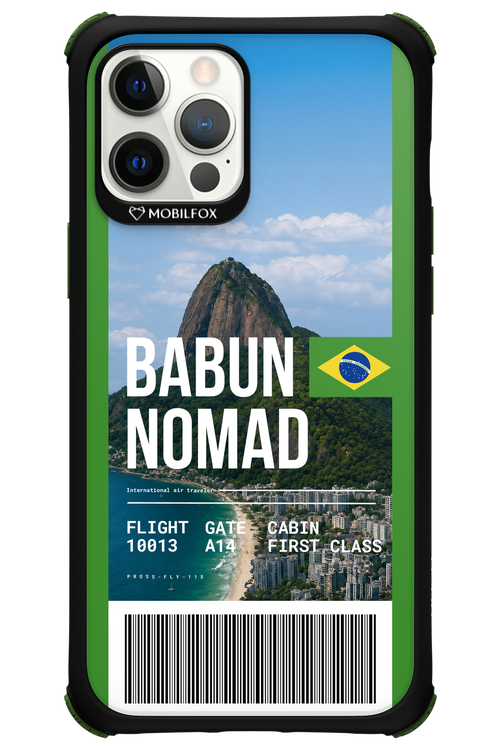 BABUN NOMAD (fly ticket) 2.0 - Apple iPhone 12 Pro Max