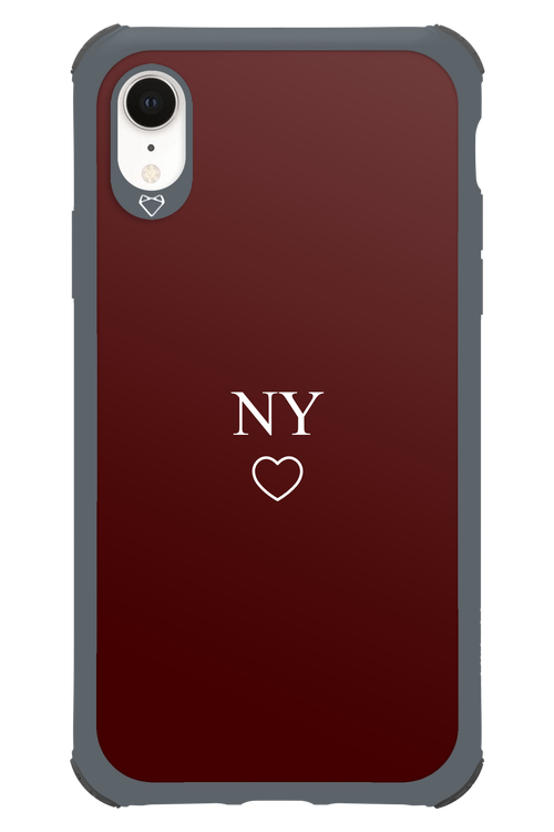 NY Burgundia 2.0 - Apple iPhone XR