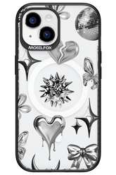 Silver Zone Transparent - Apple iPhone 15