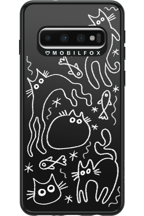 CHALK_CATS - Samsung Galaxy S10