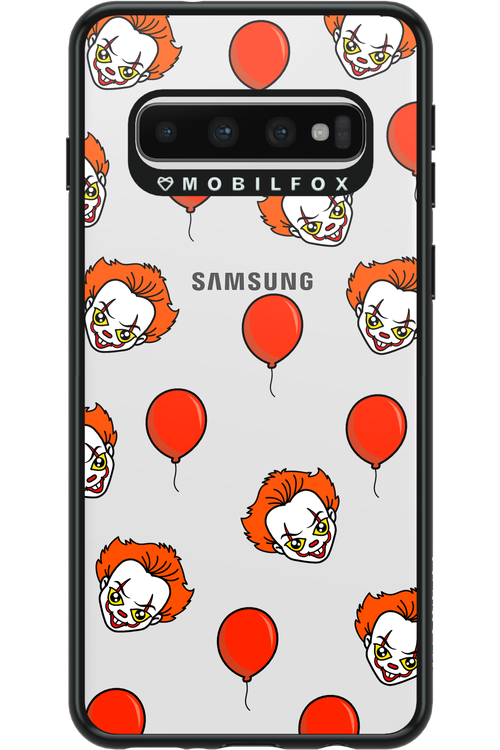 Mystery Clown (Transparent) - Samsung Galaxy S10