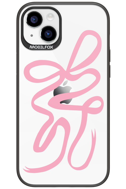 Pink Bow - Apple iPhone 15 Plus