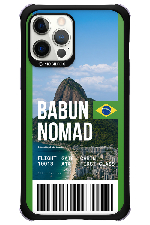 BABUN NOMAD (fly ticket) 2.0 - Apple iPhone 12 Pro Max