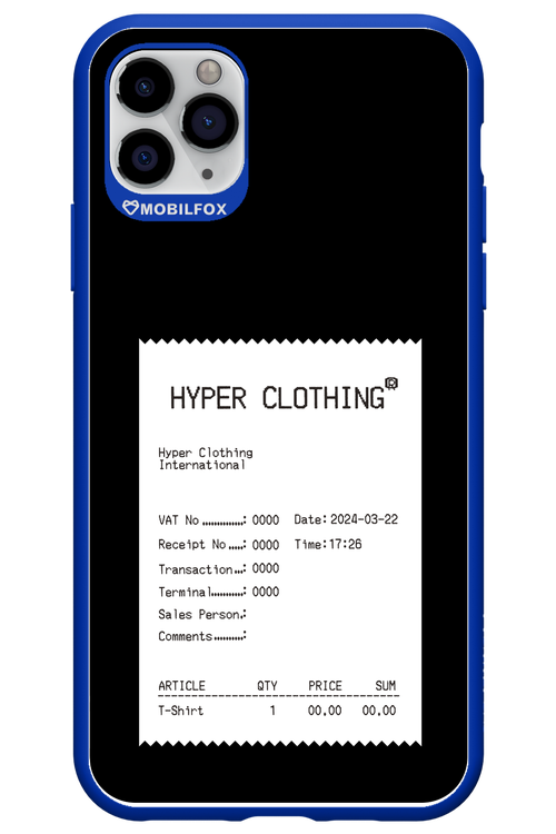 HYPER RECEIPT - Apple iPhone 11 Pro Max