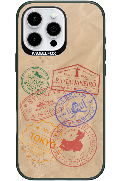 Travel Stamps 2.0 - Apple iPhone 16 Pro Max