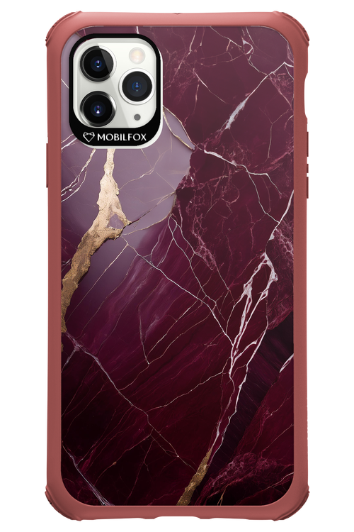 Burgundy Marble - Apple iPhone 11 Pro Max