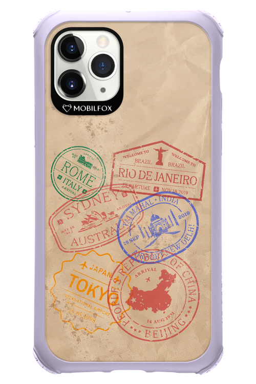 Travel Stamps 2.0 - Apple iPhone 11 Pro
