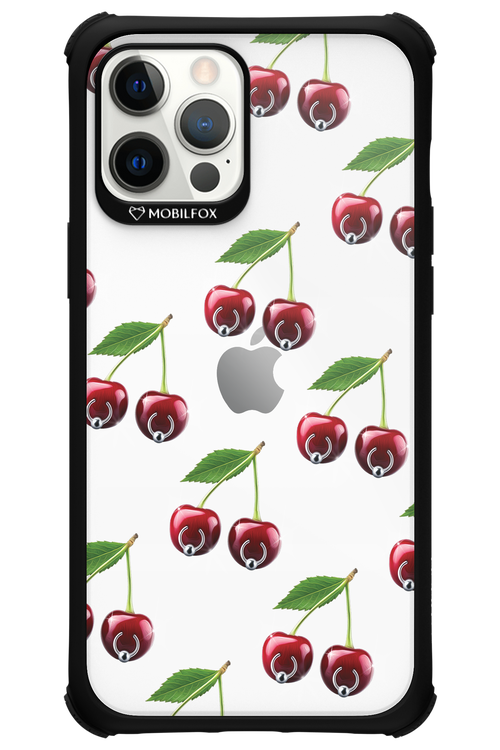 Spicy Cherries Transparent - Apple iPhone 12 Pro Max