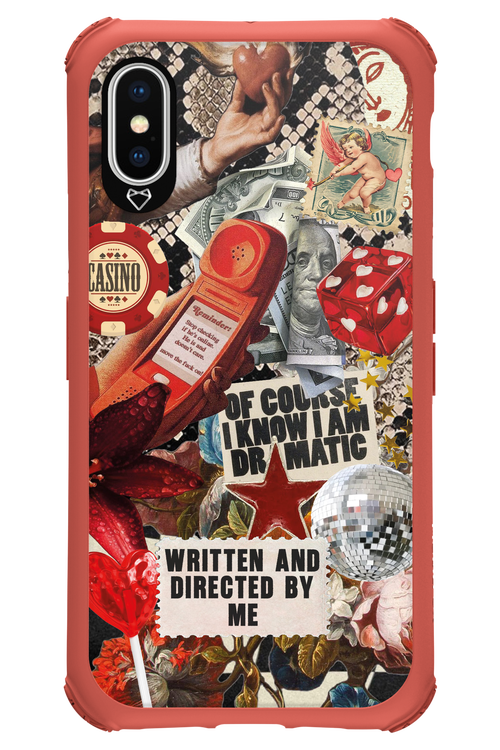 RED VINTAGE - Apple iPhone X