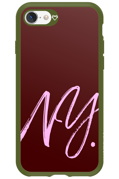 (Dark Blush) NY 2.0 - Apple iPhone SE 2022