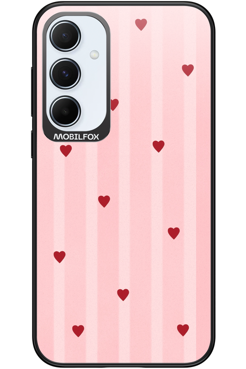 Red Little Hearts 2.0 - Samsung Galaxy A55