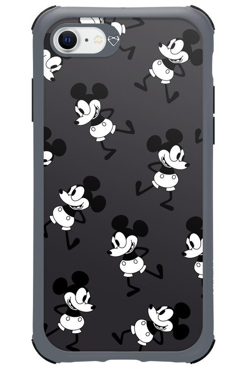 Iconic Mouse (antracite pattern) - Apple iPhone 7