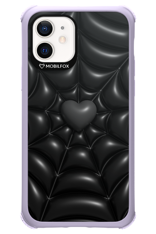 Black Spider Heart - Apple iPhone 12