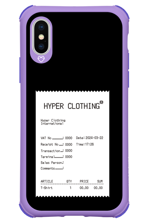 HYPER RECEIPT - Apple iPhone XS