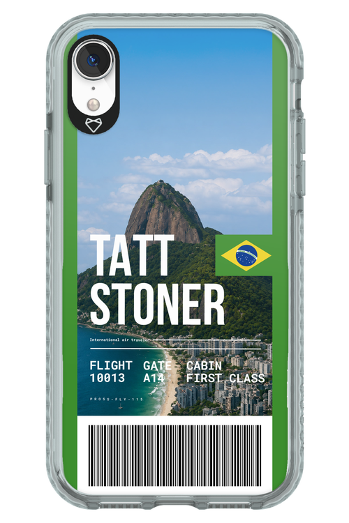TATT STONER (fly ticket) 2.0 - Apple iPhone XR