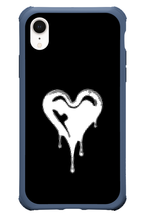 Heart Black - Apple iPhone XR