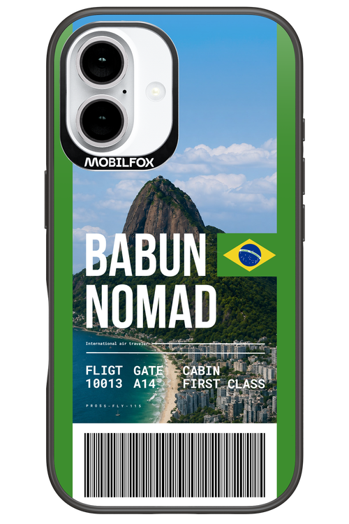 BABUN NOMAD (fly ticket) 2.0 - Apple iPhone 16