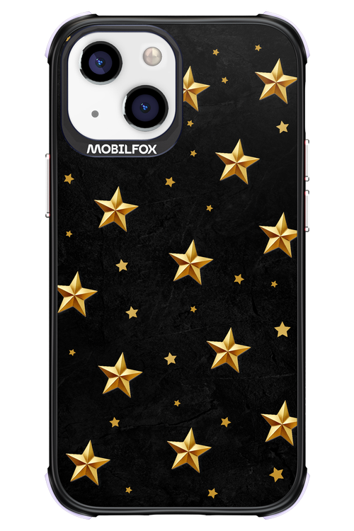 Golden Stars - Apple iPhone 13 Mini