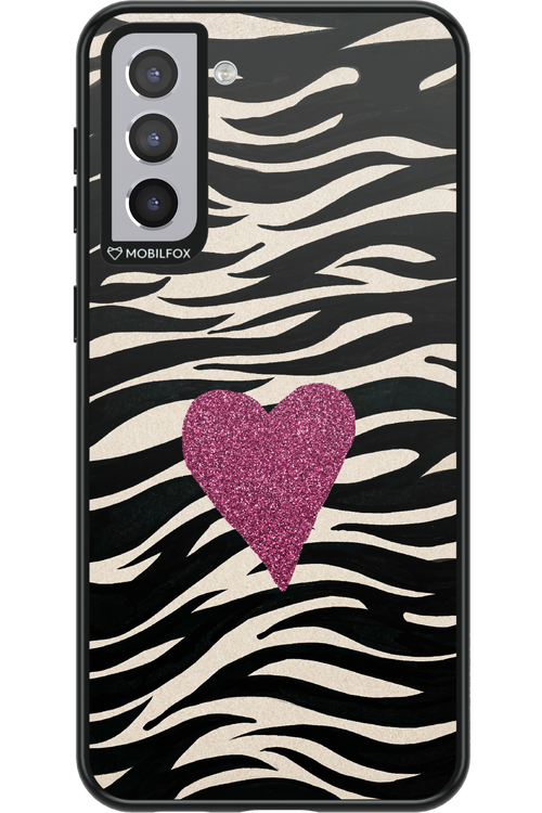 Zebra Heart 2.0 - Samsung Galaxy S21+
