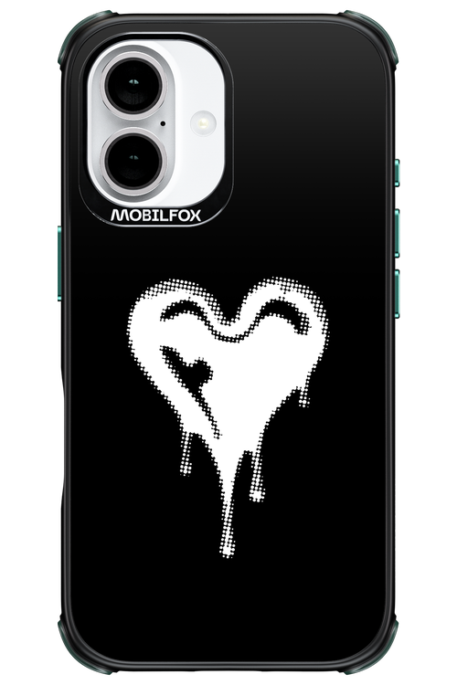 Heart Black - Apple iPhone 16