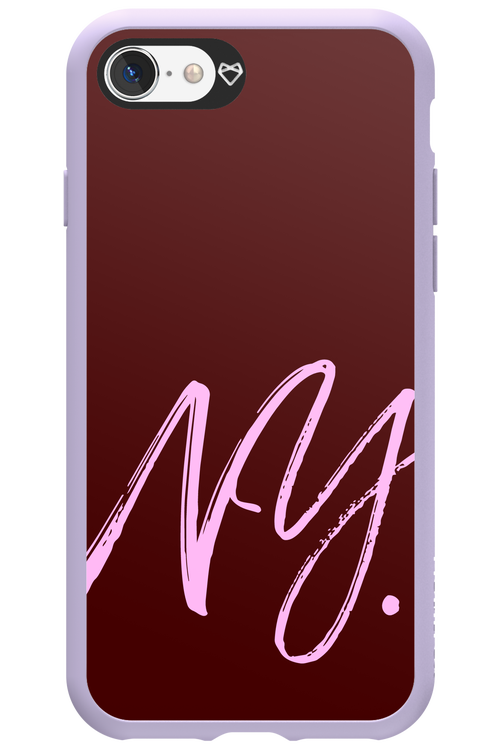 (Dark Blush) NY 2.0 - Apple iPhone SE 2020