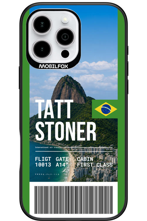 TATT STONER (fly ticket) 2.0 - Apple iPhone 16 Pro Max