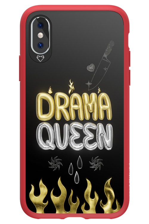 Drama Queen Black - Apple iPhone XS