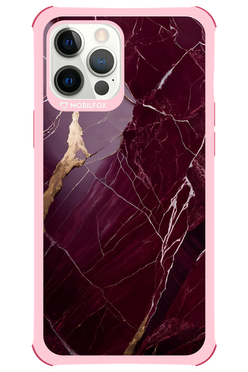 Burgundy Marble 2.0 - Apple iPhone 12 Pro Max