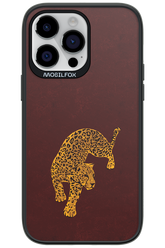 Burgundy Leopard - Apple iPhone 14 Pro Max