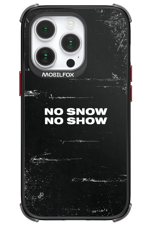 No snow, no show - Apple iPhone 14 Pro