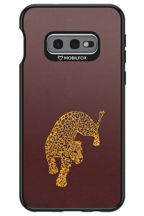 Burgundy Leopard - Samsung Galaxy S10e