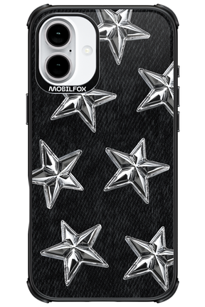 Chrome Stars - Apple iPhone 16 Plus