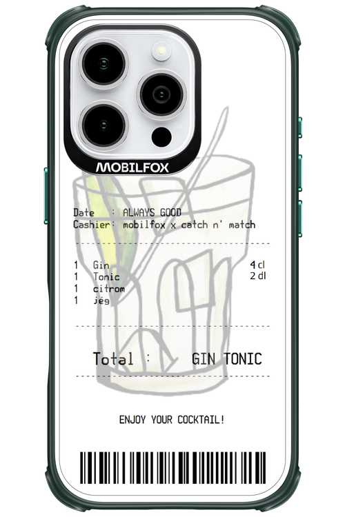 gin tonic - Apple iPhone 16 Pro