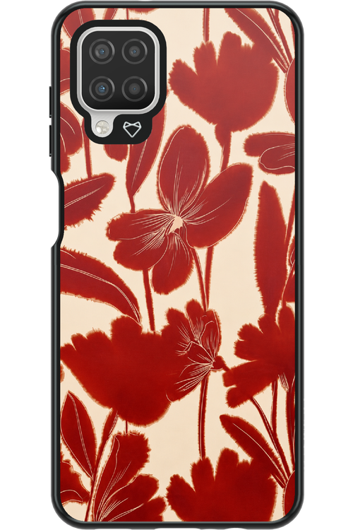 Burgundy Flowers 2.0 - Samsung Galaxy A12