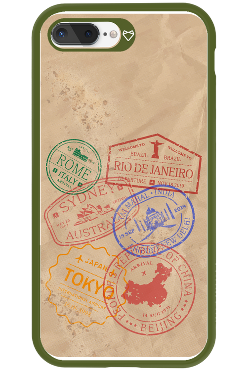 Travel Stamps 2.0 - Apple iPhone 8 Plus