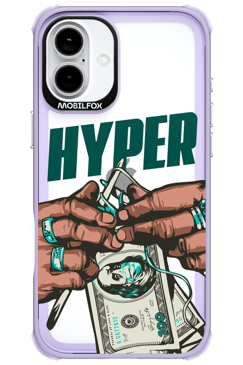 KNIT Transparent 2.0 - Apple iPhone 16 Plus