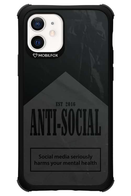 ANTI-SOCIAL (BLVCK) 2.0 - Apple iPhone 12