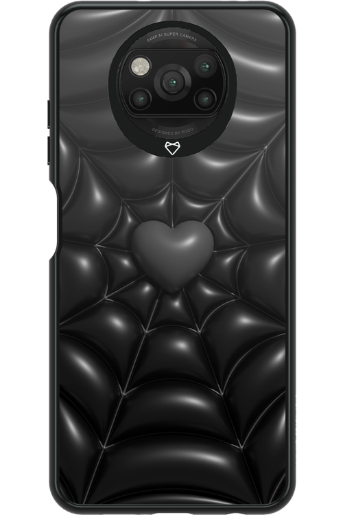 Black Spider Heart - Xiaomi Poco X3 Pro