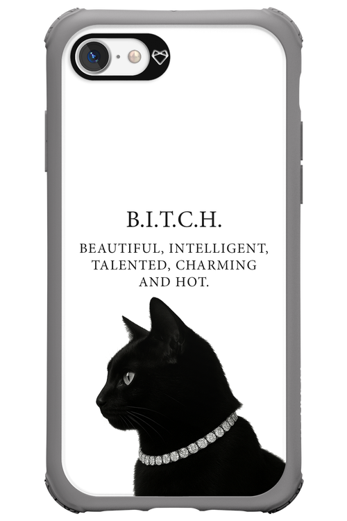 B. i. t. c. h. - Apple iPhone 7