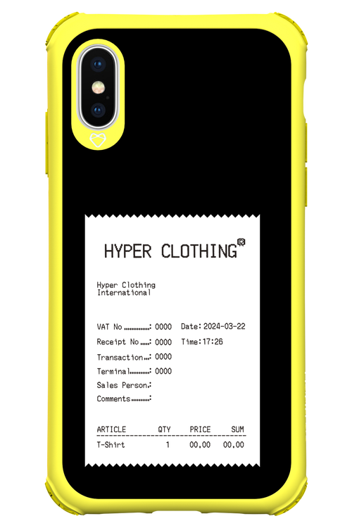 HYPER RECEIPT - Apple iPhone XS