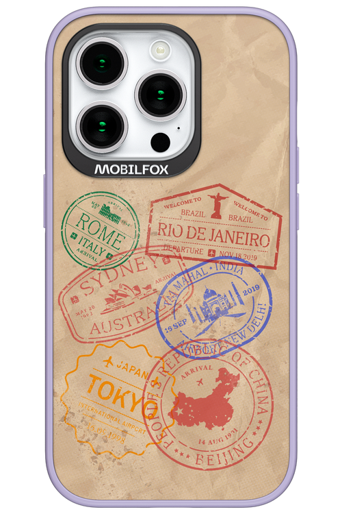 Travel Stamps 2.0 - Apple iPhone 15 Pro
